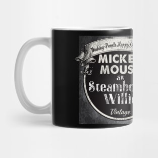 Steamboat Willie Vintage Worn Mug